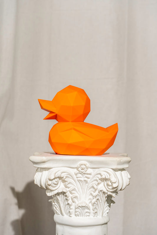 Matte Orange Duck